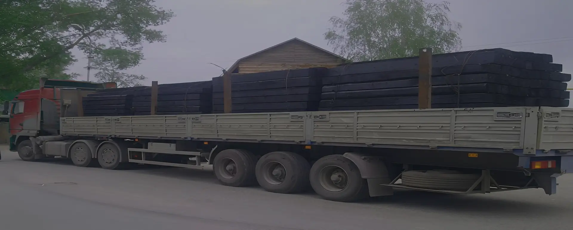 Сервис от транспортной компании по доставке шпал по России из Снежинска автотранспортом